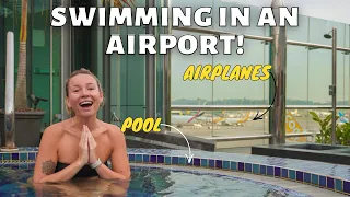 19 HOUR Singapore Airport Layover UNLIKE ANY OTHER | We Slept In An Airport Hotel