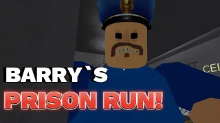 Escaping from Scary PRISON | BARRY'S PRISON RUN! (FIRST PERSON OBBY!) ROBLOX | XBOX Gameplay