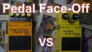 Pedal Face-Off – Boss OS-2 OverDrive/Distortion vs. Boss SD-1 Super Overdrive Pedal comparison