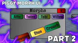 How to make a Piggy Morph UI in Roblox Part 2! Piggy | Roblox Studio Tutorial