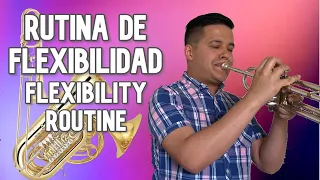 Rutina de flexibilidad para trompeta 1 - Flexibility trumpet routine 1 and BRASS INSTRUMENTS