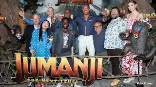 Jumanji: The Next Level | Cast Photo and Toast | Extra Butter