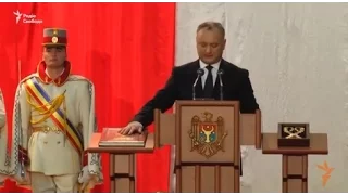 Как прошла инаугурация президента Молдовы