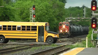 CN Train 368 Setting Off May 28, 2024