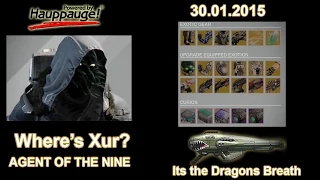 Where is Xur (Agent of the Nine)? 30/01/15