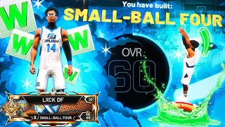 FIRST EVER LEGEND "SMALL BALL FOUR" BUILD DOMINATES IN THE 1v1 RUSH EVENT! BEST LEGEND BUILD NBA2K20