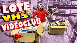 VIDEO CLUB VHS HUNTING with 4 BOXES FULL of MOVIES😲