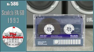 Audio-cassette Scotch BX 60 1993 from stingy american brand 3M (english subtitles)