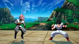 DBFZ -  Goku Black Sparking Voicelines vs SSjB Goku (Japanese)