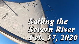 Sailing The Severn Feb. 17, 2020