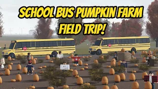 Greenville, Wisc Roblox l School Bus Pumpkin Farm Field Trip Update Roleplay