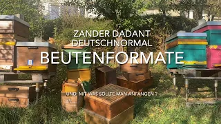 Beutenformate für Imker - ist Dandant .. das neue deutsche Normal ?