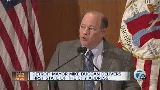 Detroit Mayor Mike Duggan delivers first State of the City address