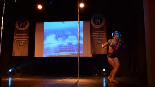 Выступлене ученицы Royal Pole Dance  на чемпионате мира в Турине(Италия) Pole Art Italy