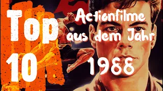 Top 10 - Die besten Actionfilme der 80er | 1988