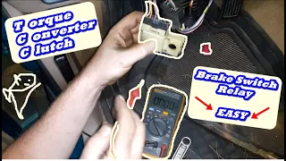 TCC Switch Wiring for any LS Swap - Brake Switch using a Relay