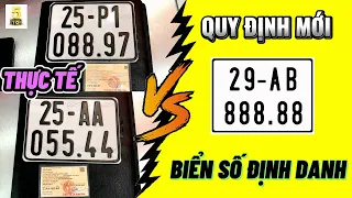 TẠI SAO giữa QUY ĐỊNH & THỰC TẾ lại KHÔNG GIỐNG NHAU? ▶️BIỂN SỐ ĐỊNH DANH sau ngày 15/8/2023 🔴 TOP 5