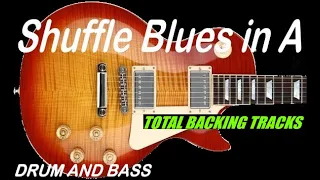 Blues in A  DRUM and BASS  Backing Track