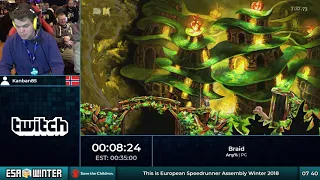 #ESAWinter18 Speedruns - Braid [Any%] by Kanban85