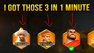 I obtained 3 MGE commanders in 1 Minute 😱