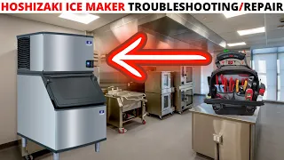 HVACR Service Call: Hoshizaki Ice Maker Not Making Ice (Hoshizaki Troubleshooting/Hack Job Repair)