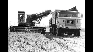 Landwirtschaft früher - Ernte in der DDR