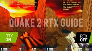 Quake 2 RTX Mod - On vs Off Benchmark & Setup Guide