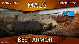 Best Armored Tanks #1 Maus - World Of Tanks Blitz Gameplay