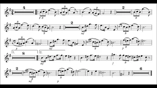 Tenor Saxophone Play-Along - Schubert Serenade - Ständchen - Sheet music