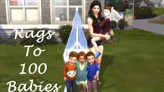 #50 No winged rats in the kitchen! |Sims 4 | Rags to 100 Baby Challenge