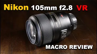 Nikon 105mm f/2.8 G VR Macro lens review with sample images & video clips