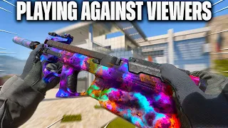 Playing Against Viewers In Gunfight (FUNNY)