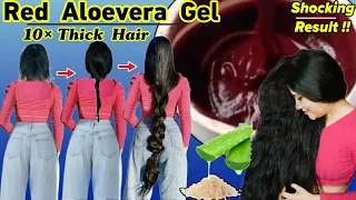 Red Aloevera Gel To Regrow New Hair & Make Hair 10×Thicker & Longer Naturally ।Garima Singh।