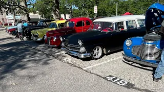 Golden oldies car show Charleston West Virginia