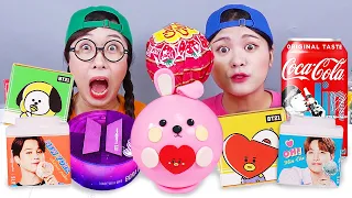 BTS Dessert bánh kem Mukbang DONA