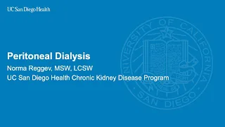 Peritoneal Dialysis