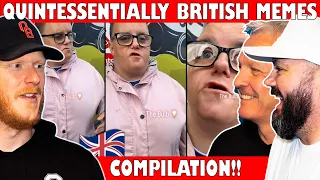 Quintessentially British Memes Compilation REACTION | OFFICE BLOKES REACT!!