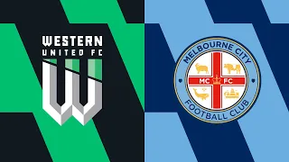 2023-2024 Isuzu Ute A-League - Round 11 - Western United v Melbourne City