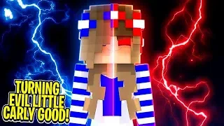 THE CURE: EVIL LITTLE CARLY TURNS GOOD! (Minecraft Roleplay).