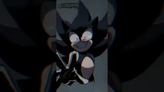 🖤Dark sonic💙 and 💛Super Sonic villain💙edit 😃#edit #capcut #sonic #shorts