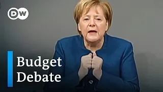 Angela Merkels first parliament speech since announcing her future | DW News