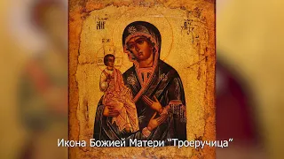 Икона Божией Матери "Троеручица". Православный календарь 25 июля 2022