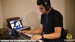 Gulabi Aankhen Cover Live Keyboard Instrumental Mahroof Sharif 2020