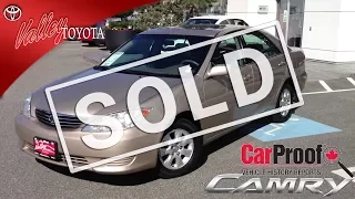 (SOLD) 2005 Toyota Camry LE Preview, For Sale Here At Valley Toyota Scion In Chilliwack BC # 14220B