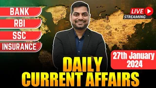 27th January 2024 Current Affairs Today | Daily Current Affairs | News Analysis Kapil Kathpal