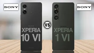 Sony Xperia 10 VI Vs Sony Xperia 1 VI.   #Trakontech.