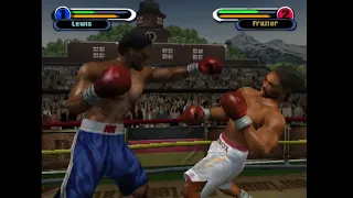 Knockout Kings 2002  - "Smokin" Joe Frazier vs Lennox Lewis (2024 Gameplay)