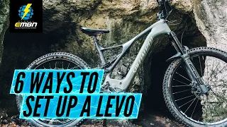 6 Different Ways To Set Up An E Bike | Specialized Turbo Levo Six Ways
