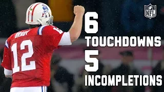 Tom Brady's Near-Perfect Game: 6 TDs, 5 Incompletions | NFL Highlights