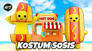 Pakai Kostum Hotdog Untuk Jualan Hotdog!
